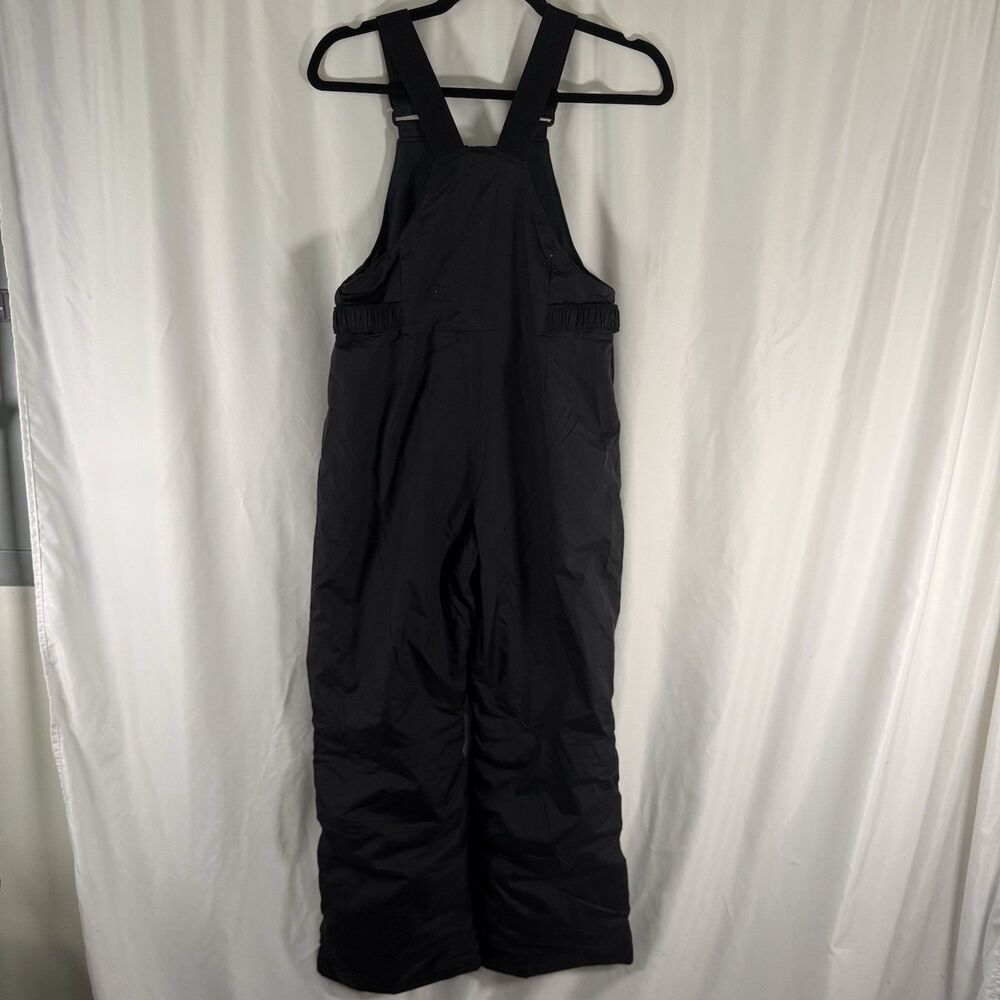 New Columbia Youth L Snow Suit Bib Youth Large Black Zip Waterproof Adjustable - Picture 7 of 10